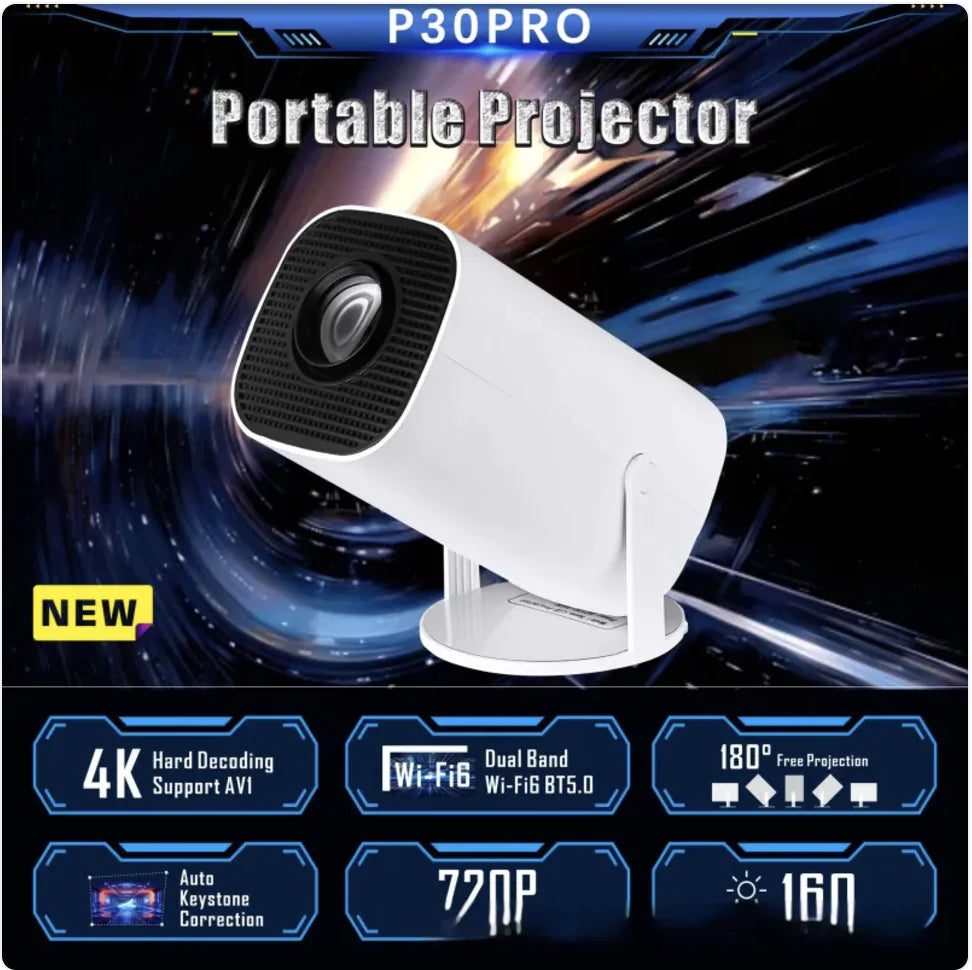 Mini HD Portable Projector — Compact Home Cinema