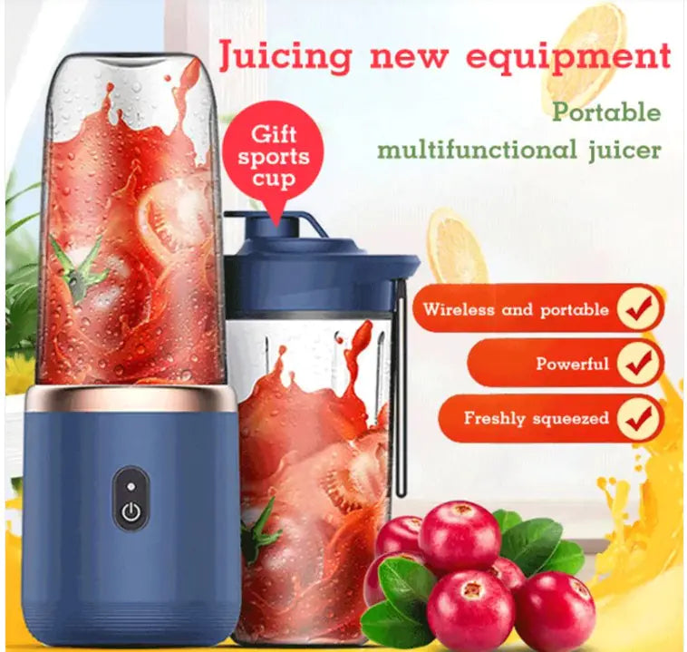 Portable Blender — Smoothies Anywhere In 60 Seconds