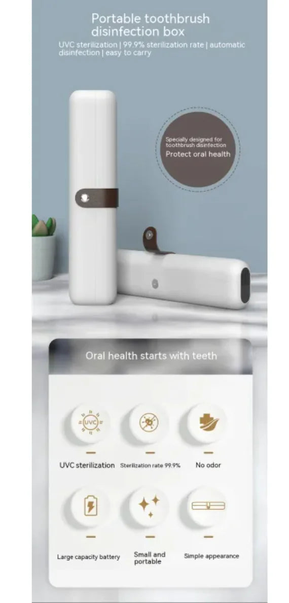 Portable Toothbrush Sterilizer Box